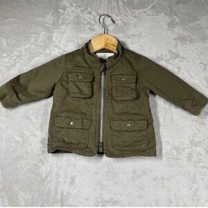 Banana Republic Baby, 6-12M, green Safari Jacket